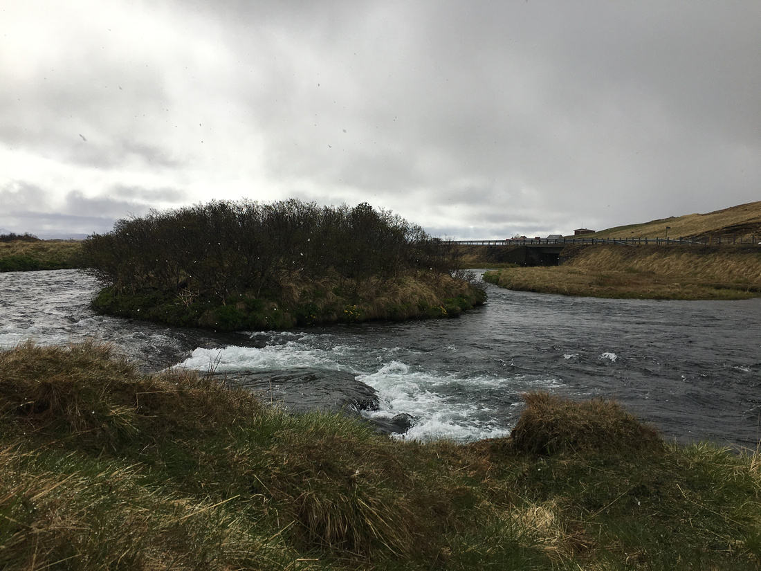 River Laxa, Iceland, June 2019